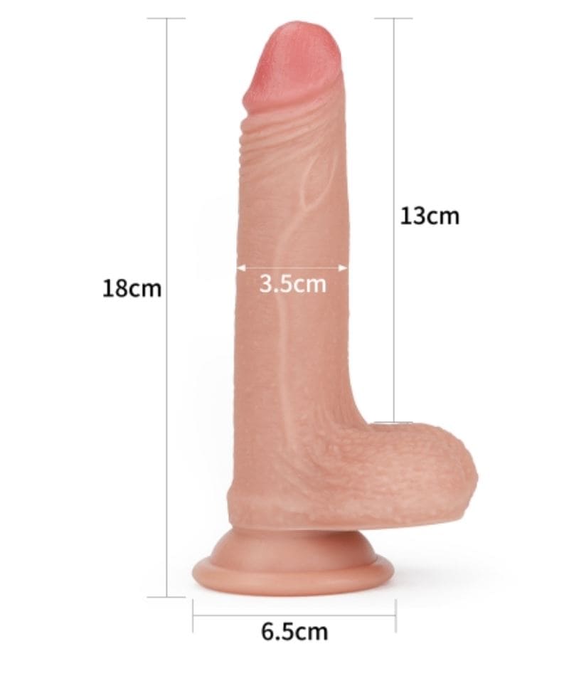 Dương vật giả cao cấp DV58B gắn tường mềm mại cực phê