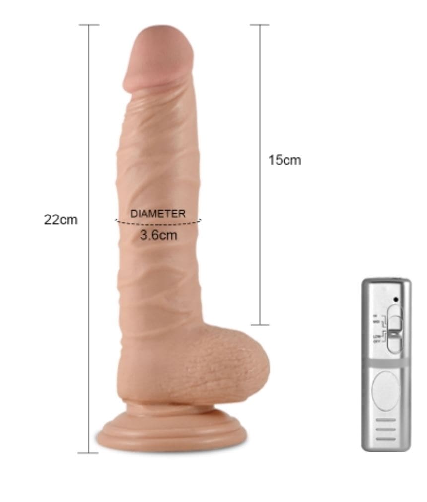 Dương vật giả rung DV59A gắn tường kích thích nữ tự sướng