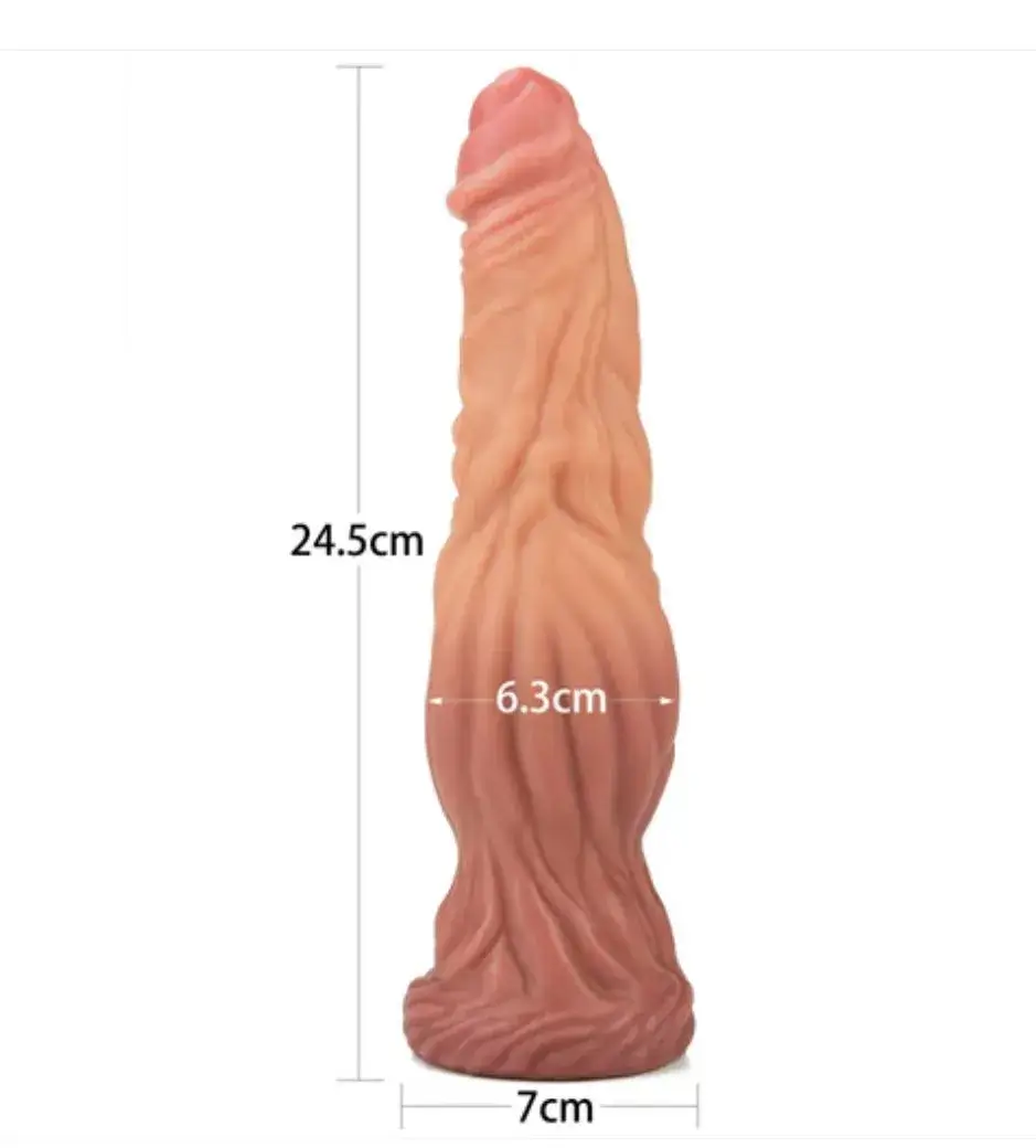 Dương vật giả DV68Q siêu to kích thích đỉnh cao, màu da thật, đế hút chắc