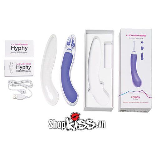 Máy Rung 2 Đầu Lovense Hyphy App Điều Khiển Cực Sướng
