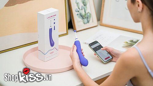 Máy Rung 2 Đầu Lovense Hyphy App Điều Khiển Cực Sướng