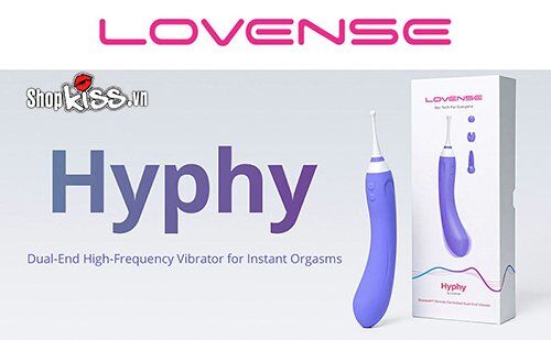 Máy Rung 2 Đầu Lovense Hyphy App Điều Khiển Cực Sướng