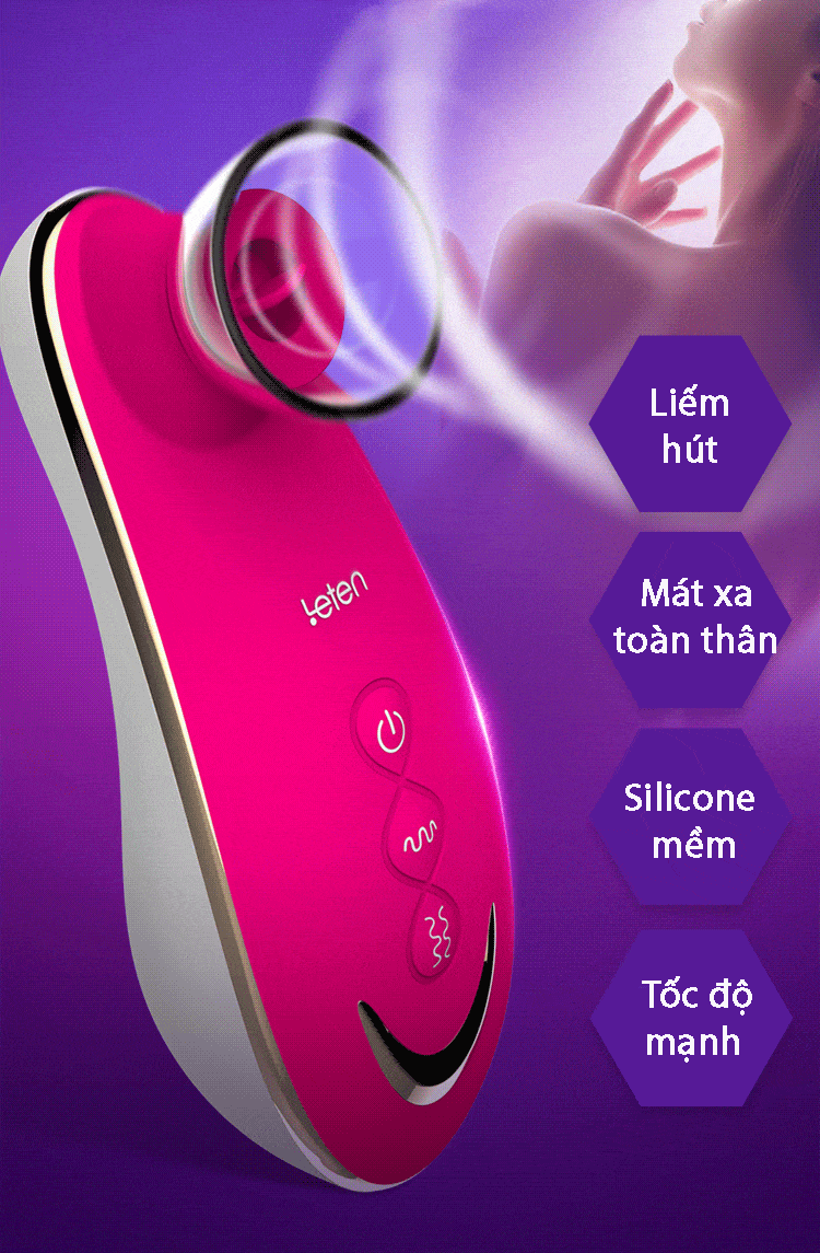 MS41B Máy Bú Liếm Mini Đa Năng Kích Thích Giải Tỏa Sinh Lý Nữ