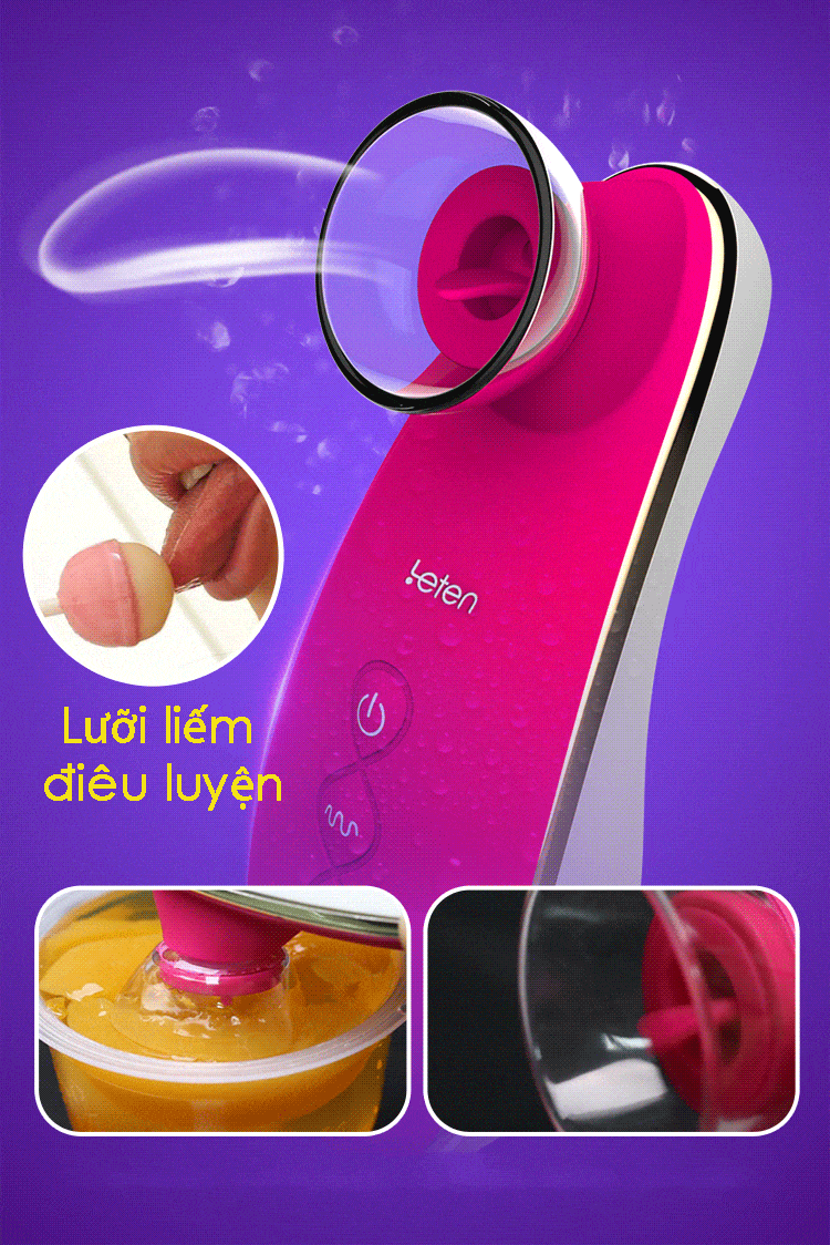 MS41B Máy Bú Liếm Mini Đa Năng Kích Thích Giải Tỏa Sinh Lý Nữ