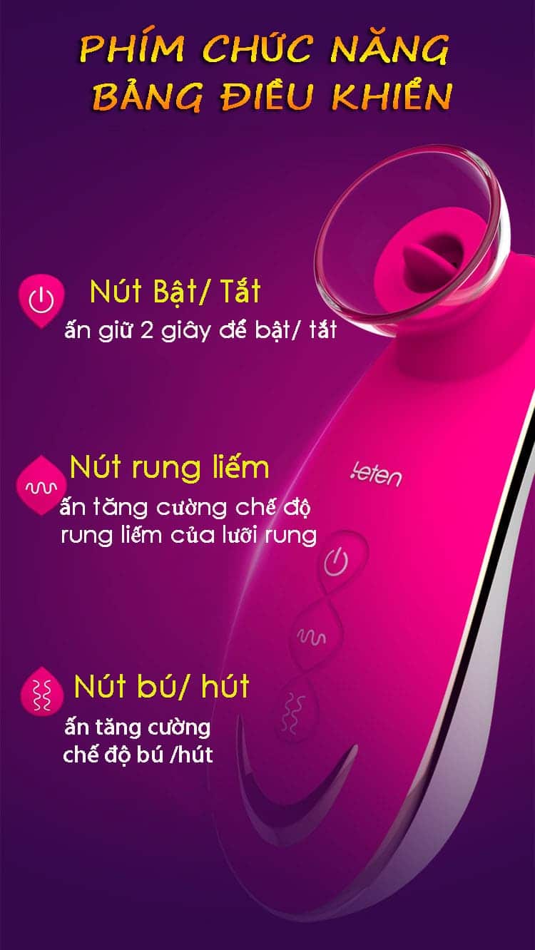 MS41B Máy Bú Liếm Mini Đa Năng Kích Thích Giải Tỏa Sinh Lý Nữ