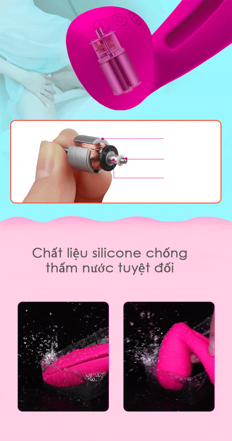 Trứng rung thỏ M42B Nhật Bản cao cấp kích thích cực mạnh