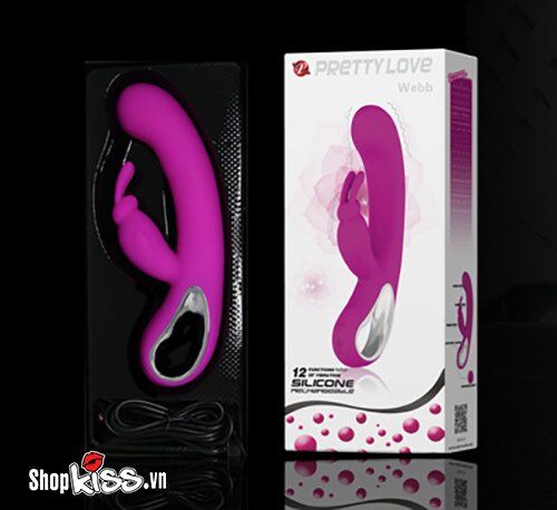 Dụng cụ massage điểm G âm vật Pretty Love Webb cao cấp bán chạy