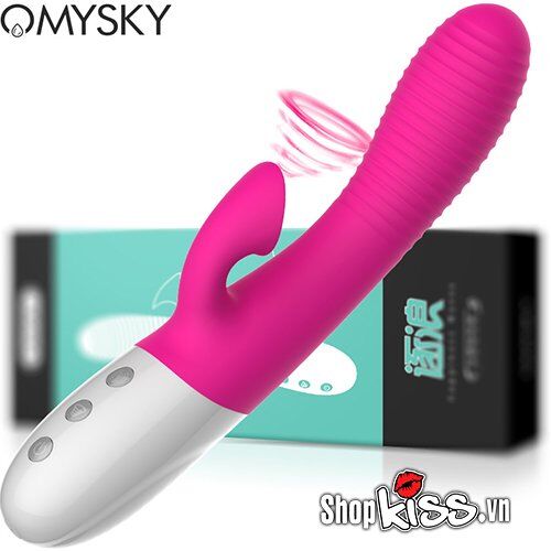 Máy Massage Omysky Đa Năng Rung Bú Mút Sưởi Ấm Tình Yêu