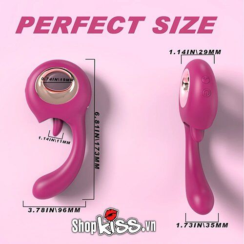 Máy rung massage S-Hande Woo – Kích thích điểm G âm vật hiệu quả
