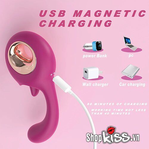 Máy rung massage S-Hande Woo – Kích thích điểm G âm vật hiệu quả