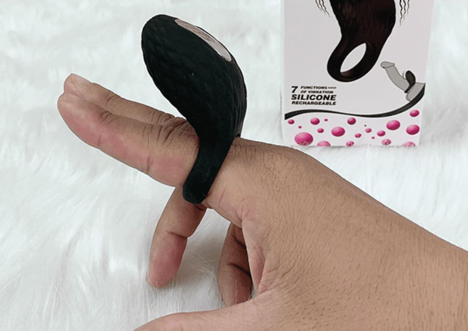 Vòng rung cậu nhỏ ngón tay kích thích mạnh mẽ thăng hoa tình dục