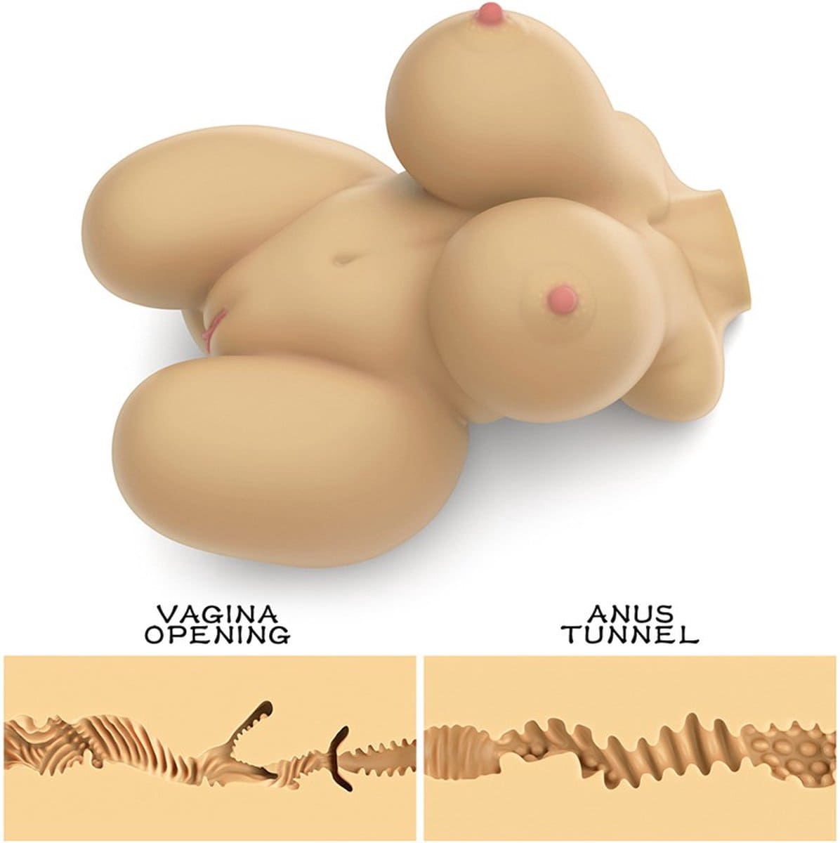 Búp bê tình yêu mini mập xinh silicon cho nam cảm giác chân thật