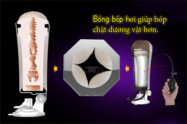 DC45H Cốc thủ dâm nam cao cấp Tường gắn Âm đạo giả mềm mại