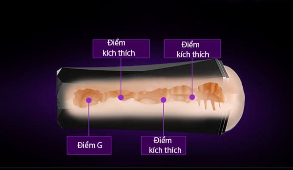 DC45H Cốc thủ dâm nam cao cấp Tường gắn Âm đạo giả mềm mại