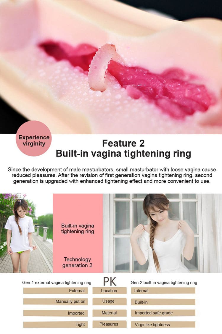 DC45P Âm đạo giả Manmiao có rung gắn tường kích thích sướng DC45P Âm đạo giả Manmiao có rung gắn tường kích thích sướng