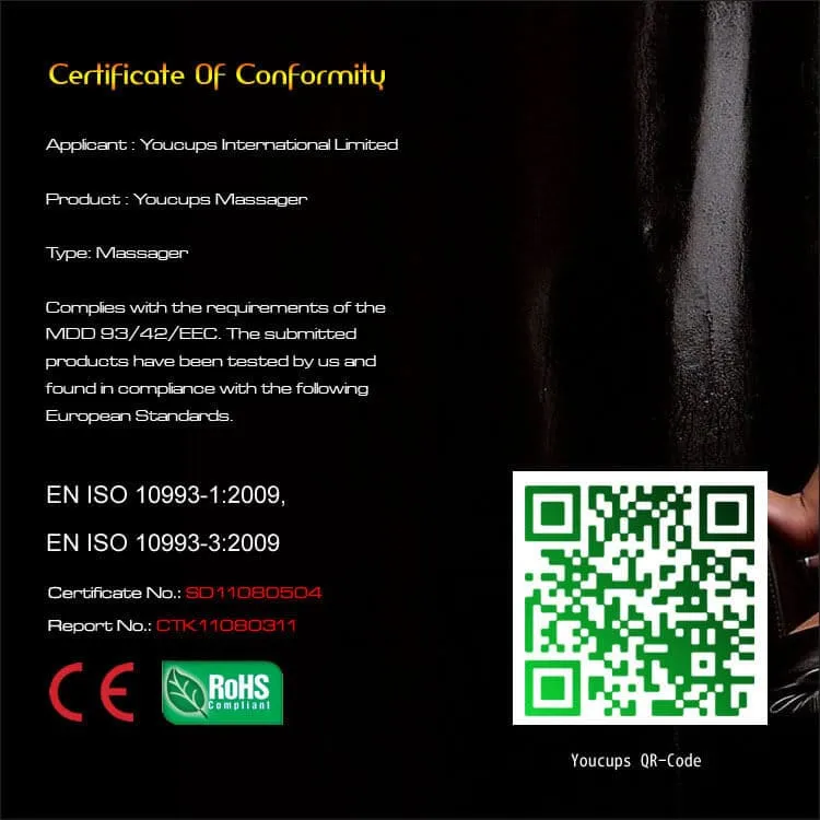 Âm đạo giả tách đôi AD24A Youcup thiết kế thông minh kích thích