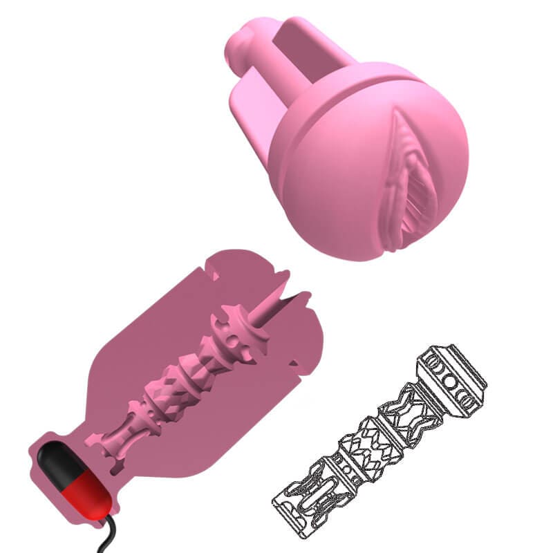 Cốc thủ dâm rung cao cấp thoải mái giải tỏa sinh lý nam mạnh mẽ