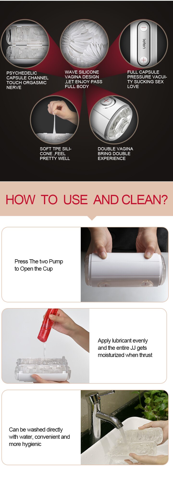 Cốc thủ dâm cao cấp nam – Thỏa mãn sinh lý, cảm giác thật