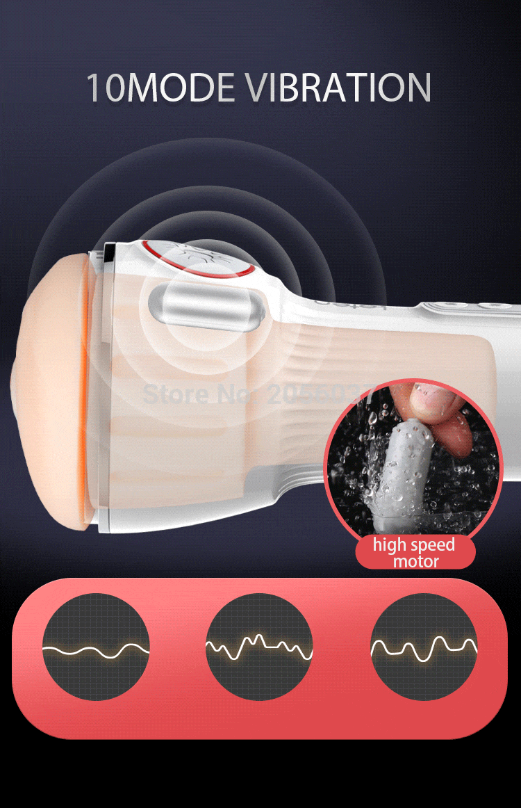 Âm đạo giả co bóp rên rỉ AD33D kích thích cực đỉnh cho nam