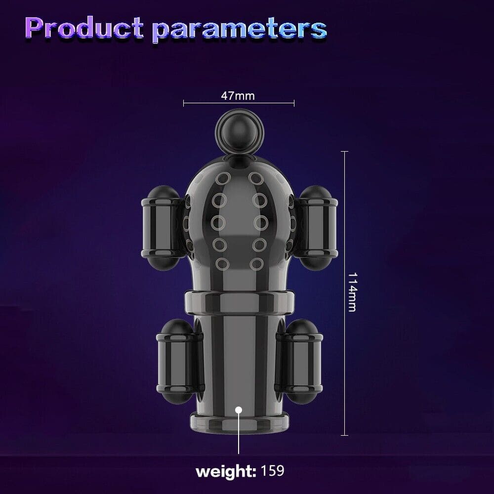 DC33G Bao Đôn Dên Silicone Tự Nhiên Kích Thích Cực Đỉnh Nam