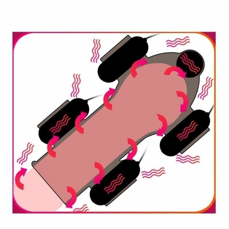 DC33G Bao Đôn Dên Silicone Tự Nhiên Kích Thích Cực Đỉnh Nam