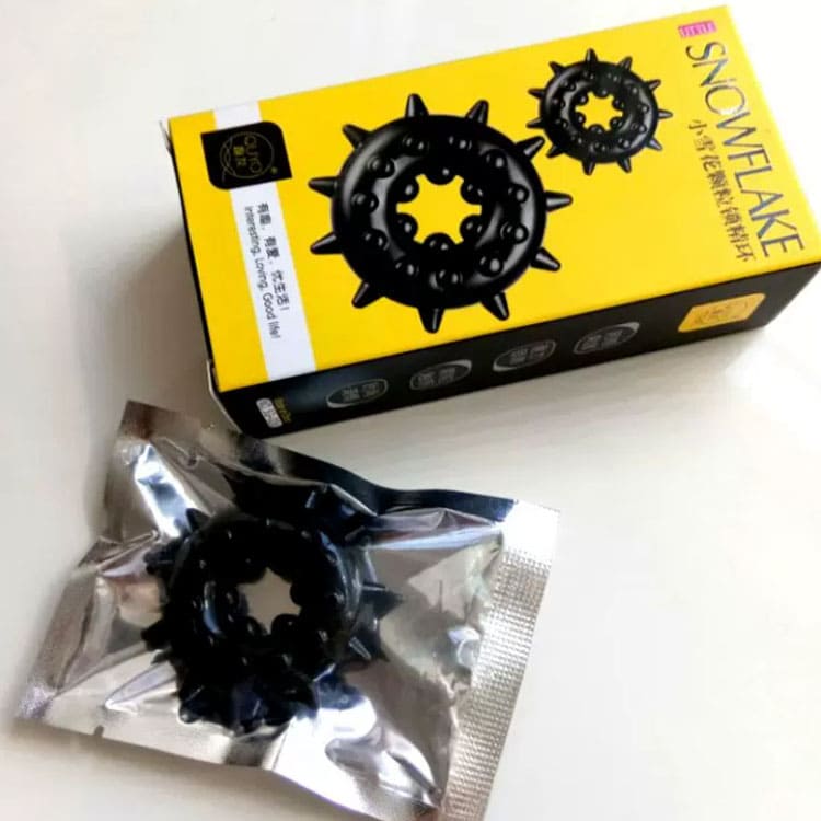 DC48E Vòng gai silicone kích thích điểm G tăng cảm giác cho cặp đôi