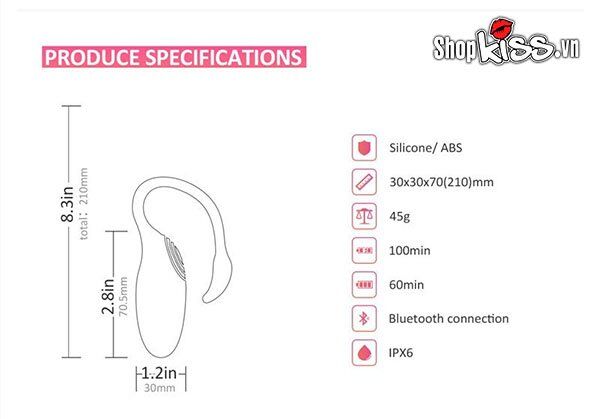  Sỉ Trứng rung không dây bluetooth Thiên Nga giá rẻ