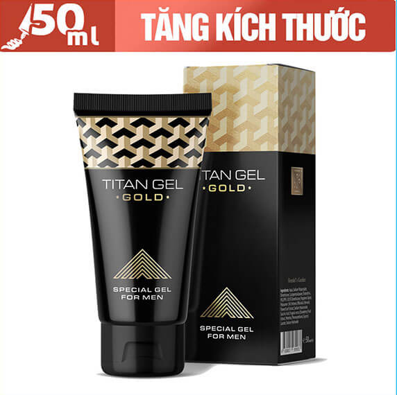 XTS10C Titan Gel Gold Tăng Kích Cỡ Dương Vật Hiệu Quả