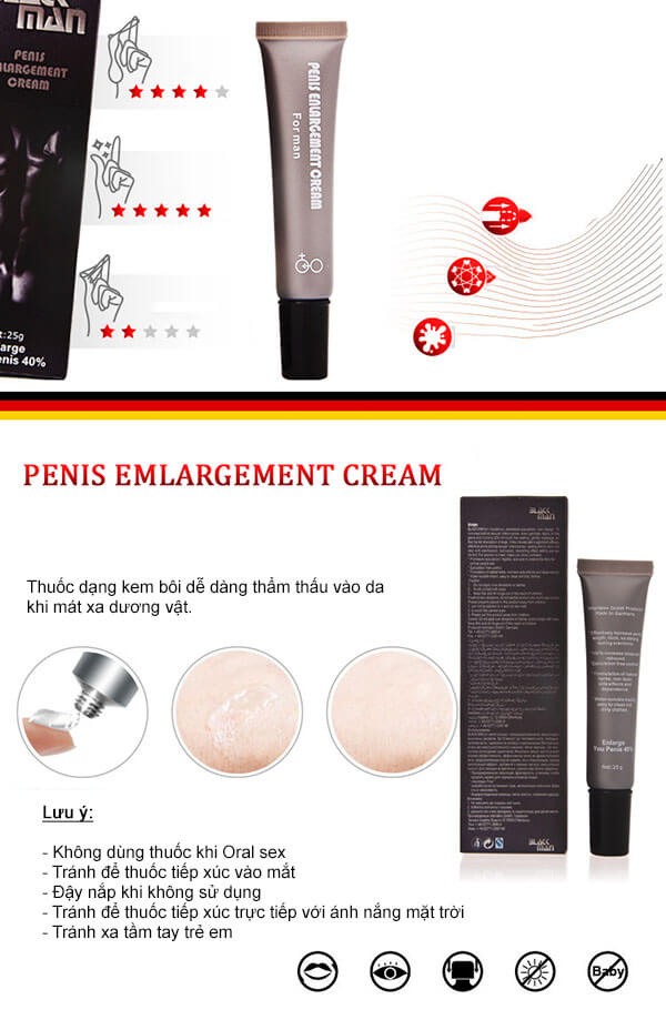 Gel XTS22A Nga tăng kích thước dương vật Black Man hiệu quả