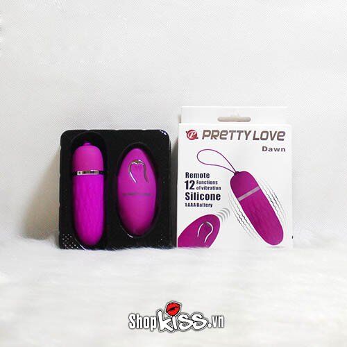  Kho sỉ Trứng rung 12 chế độ điều khiển từ xa Prettylove Dawn cao cấp