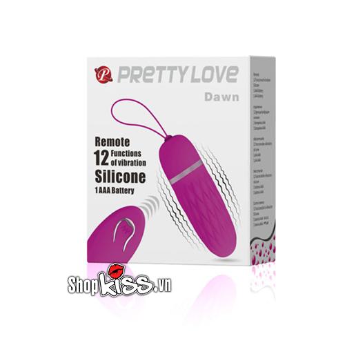  Kho sỉ Trứng rung 12 chế độ điều khiển từ xa Prettylove Dawn cao cấp