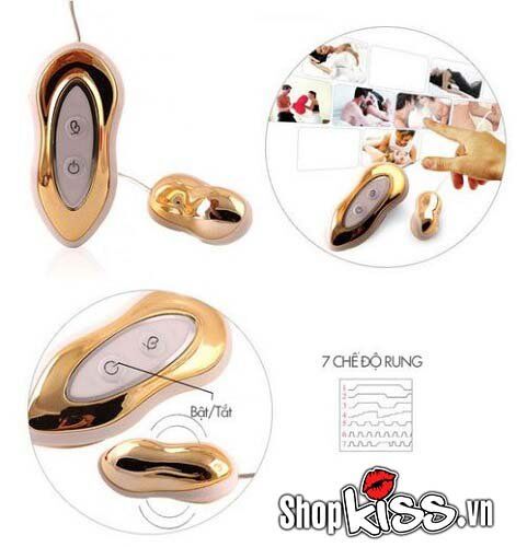  Kho sỉ Trứng rung cao cấp mạ vàng Golden giá sỉ