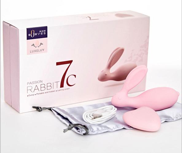 Máy rung điểm G điều khiển từ xa hình thỏ sextoy nữ cao cấp