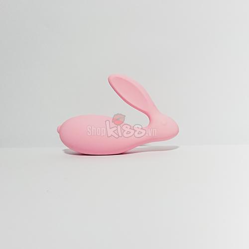 Máy rung điểm G điều khiển từ xa hình thỏ silicon cao cấp Máy rung điểm G điều khiển từ xa hình thỏ silicon cao cấp