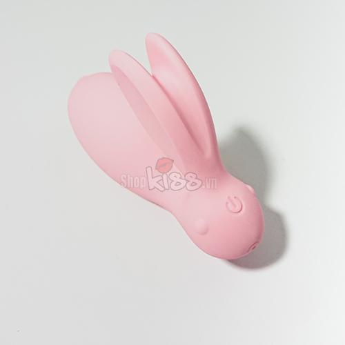 Máy rung điểm G điều khiển từ xa hình thỏ silicon cao cấp Máy rung điểm G điều khiển từ xa hình thỏ silicon cao cấp