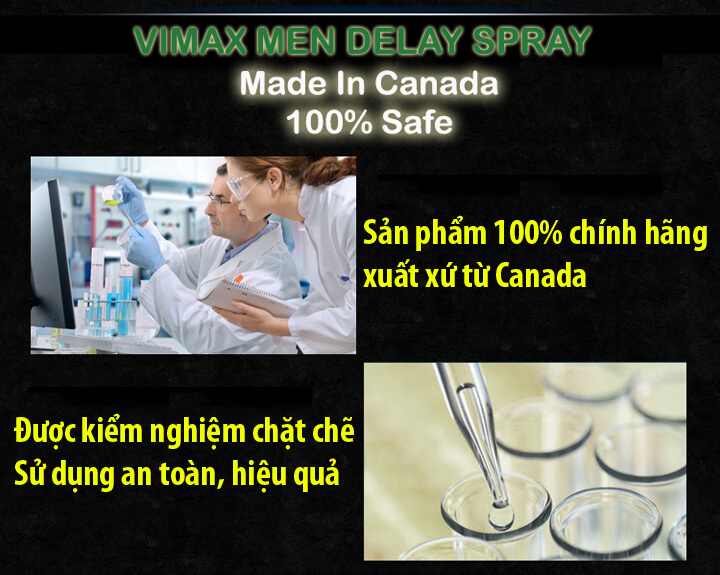 XTS03 Vimax Men Delay Canada thuốc xịt kéo dài quan hệ hiệu quả