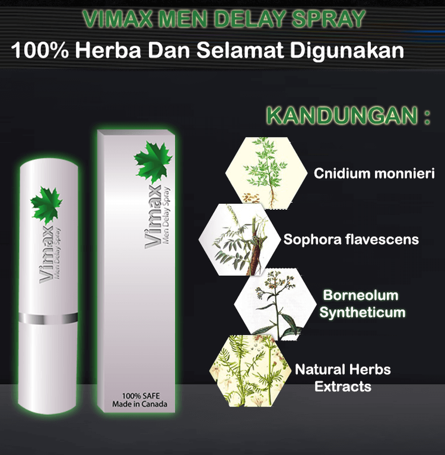 Xịt kéo dài quan hệ Canada Vimax Men chính hãng giá tốt