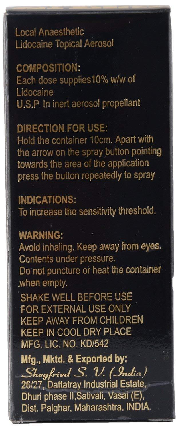 Thuốc xịt STUZ 10000 kéo dài thời gian cực lâu trên 30 phút