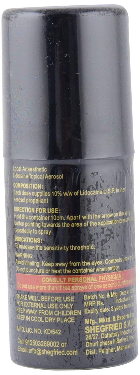 Thuốc xịt STUZ 10000 kéo dài thời gian cực lâu trên 30 phút