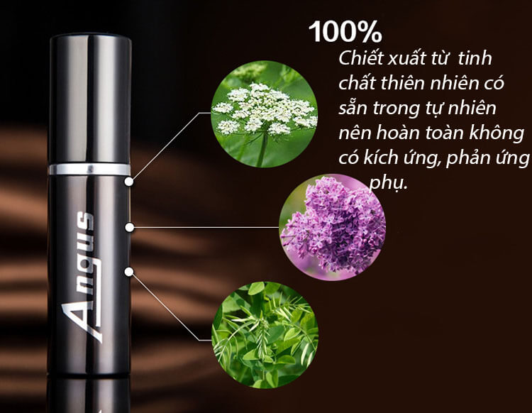 Thuốc xịt Angus Delay Spray trị xuất tinh sớm tăng bản lĩnh nam