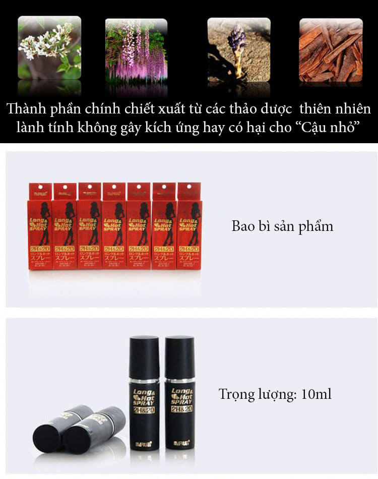 XTS16 Thuốc Xịt Kéo Dài 30 Phút Giúp Chàng Thêm Tự Tin