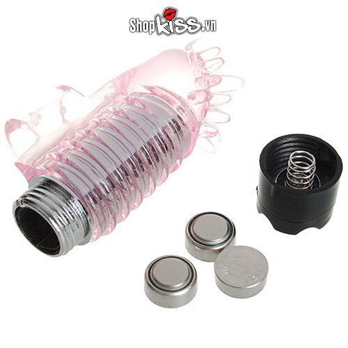 Nhập sỉ Trứng rung đeo ngón tay kích thích âm vật Finger Vibrator nhập khẩu