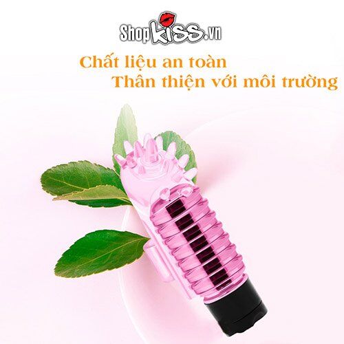  Nhập sỉ Trứng rung đeo ngón tay kích thích âm vật Finger Vibrator nhập khẩu