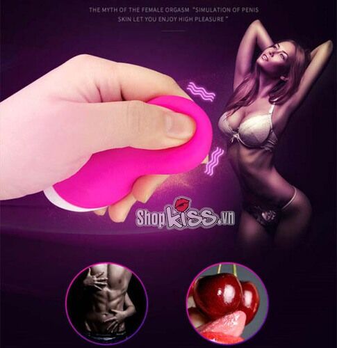 Máy mát xa mini cao cấp Nalone GoGo, rung êm, chất liệu silicon