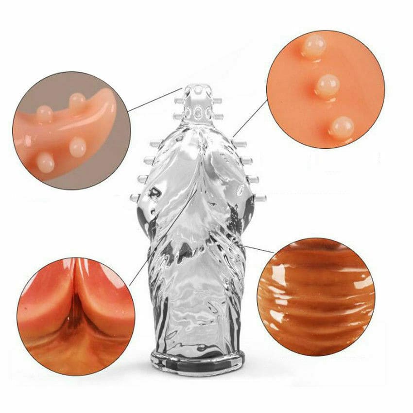 BD20A Bao Cao Su Đôn Dên Gai Móc Kích Thích Điểm G Ấm Áp