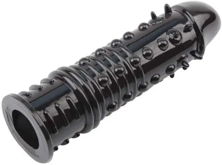 Bao Cao Su Đôn Dên Gai Bi Gân BD25A Supreme TPE Đen Đẳng Cấp