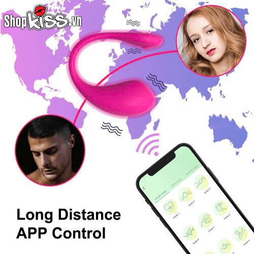 Trứng Rung Điểm G App Điều Khiển Từ Xa Kích Thích Cực Mạnh