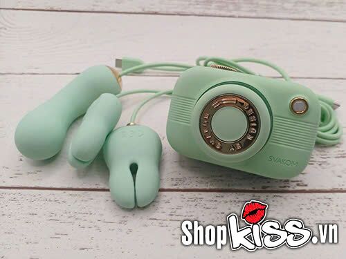 Máy Rung Hút Svakom Alberta 3 Trong 1 Ngụy Trang Máy Ảnh Kích Thích