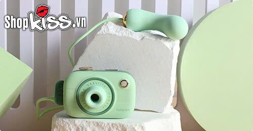 Máy Rung Hút Svakom Alberta 3 Trong 1 Ngụy Trang Máy Ảnh Kích Thích