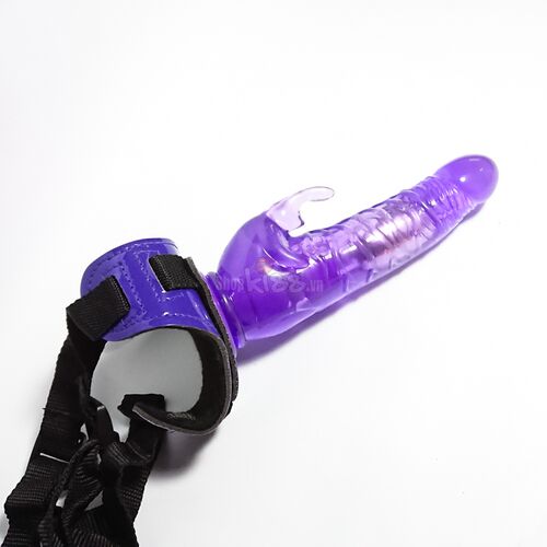 Dương Vật Rung Rabbit Harness Kích Thích Siêu Phê Kèm Dây Đeo